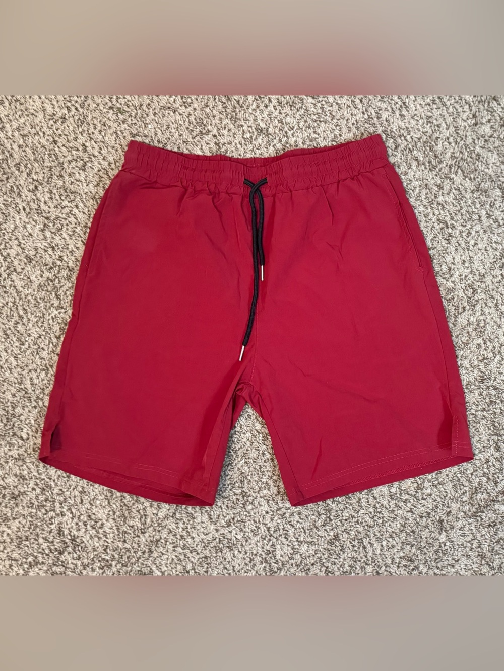 COOFANDY Men’s Athletic Workout Shorts Red